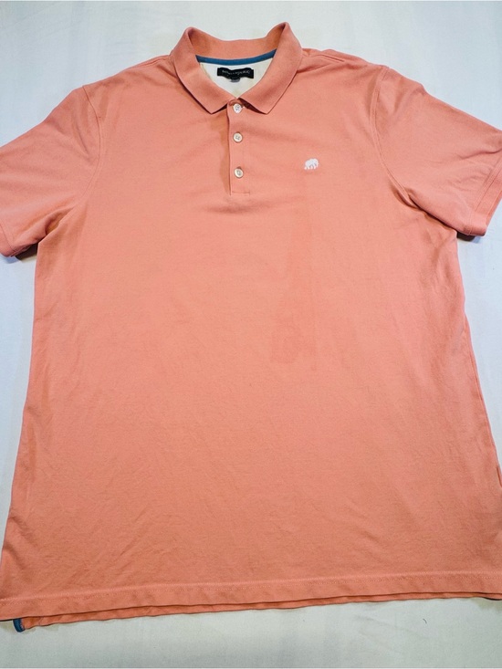 Banana Republic Other - Banana Republic Coral Polo with Embroidered Elephant Logo